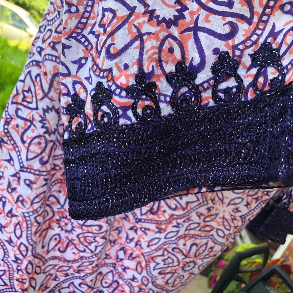 Roberta Roller Rabbit Embroidered Pattern Tunic. … - image 6